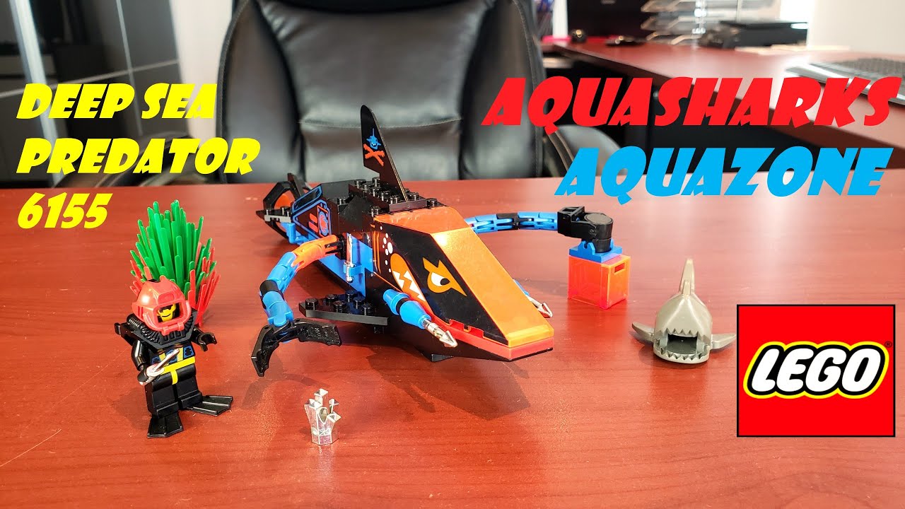 LEGO Aquasharks Deep Sea Predator 6155 Review... The bad guys of the Deep Sea