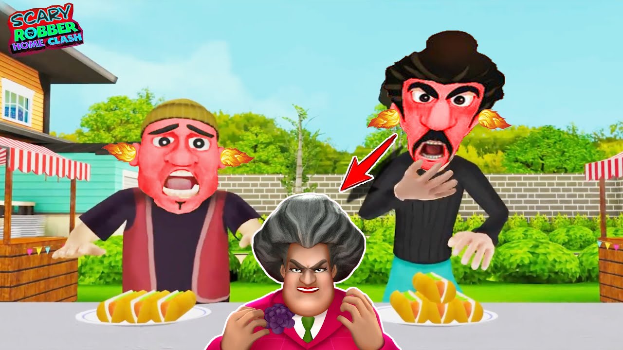 TROLL HIRSIZLAR ve ÇAKMA SCARY TEACHER 😱 Scary Robber Yeni VS Scary Teacher