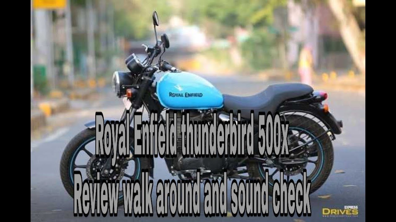 Royal Enfield thunderbird 500X 2018 ||Exhaust sound||New video coming soon||Bullet top speed