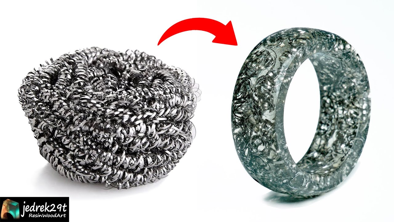 Bracelet and Ring from Epoxy / RESIN ART