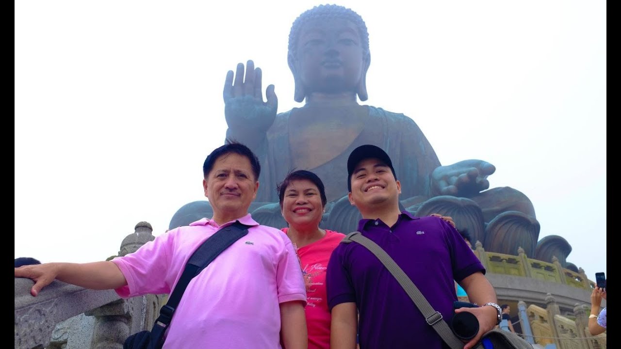 Walking to Hong Kong Giant Buddha and Polin Monastery