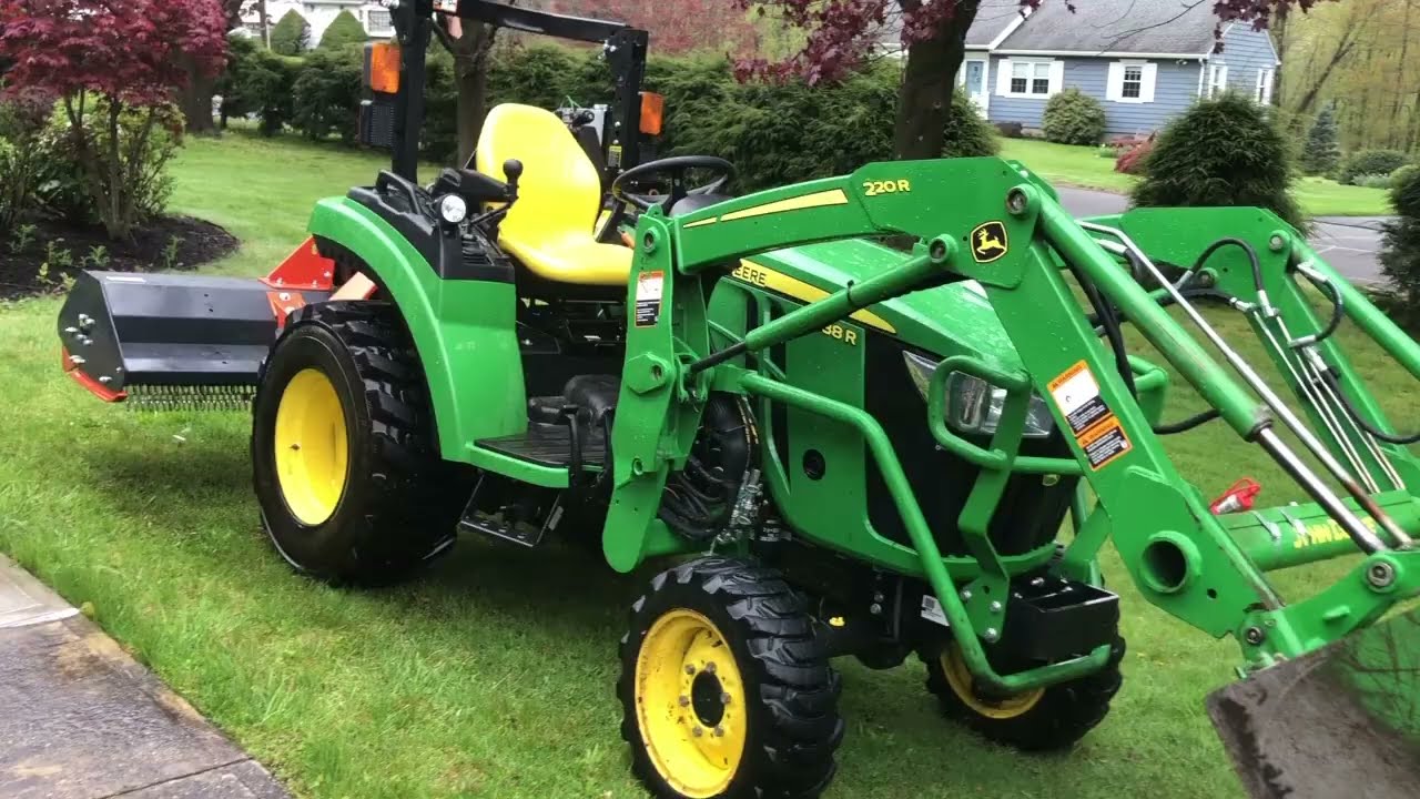 OPENING AND SETTING UP OUR NEW TITAN FLAIL MOWER