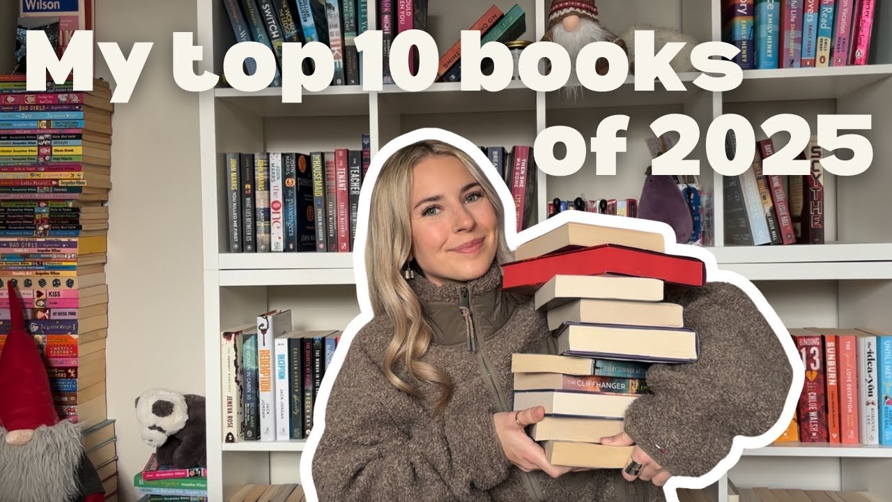 My top 10 books of 2025!