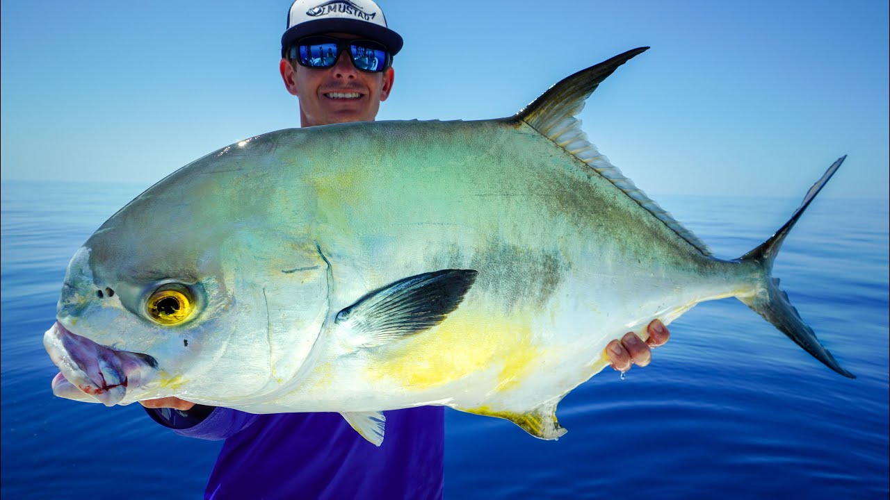 GIANT Permit! How to Fillet Florida Permit!