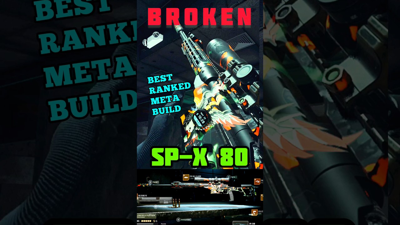 This *SPX-80* Best Class Setup is BROKEN 🥵 | Meta Build | MW2 | COD Warzone #viral #shorts