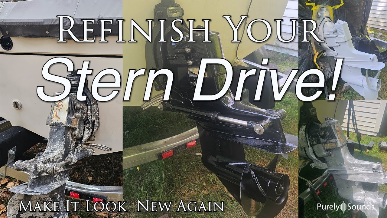 Refinish Your Stern Drive - Make It Look New Again