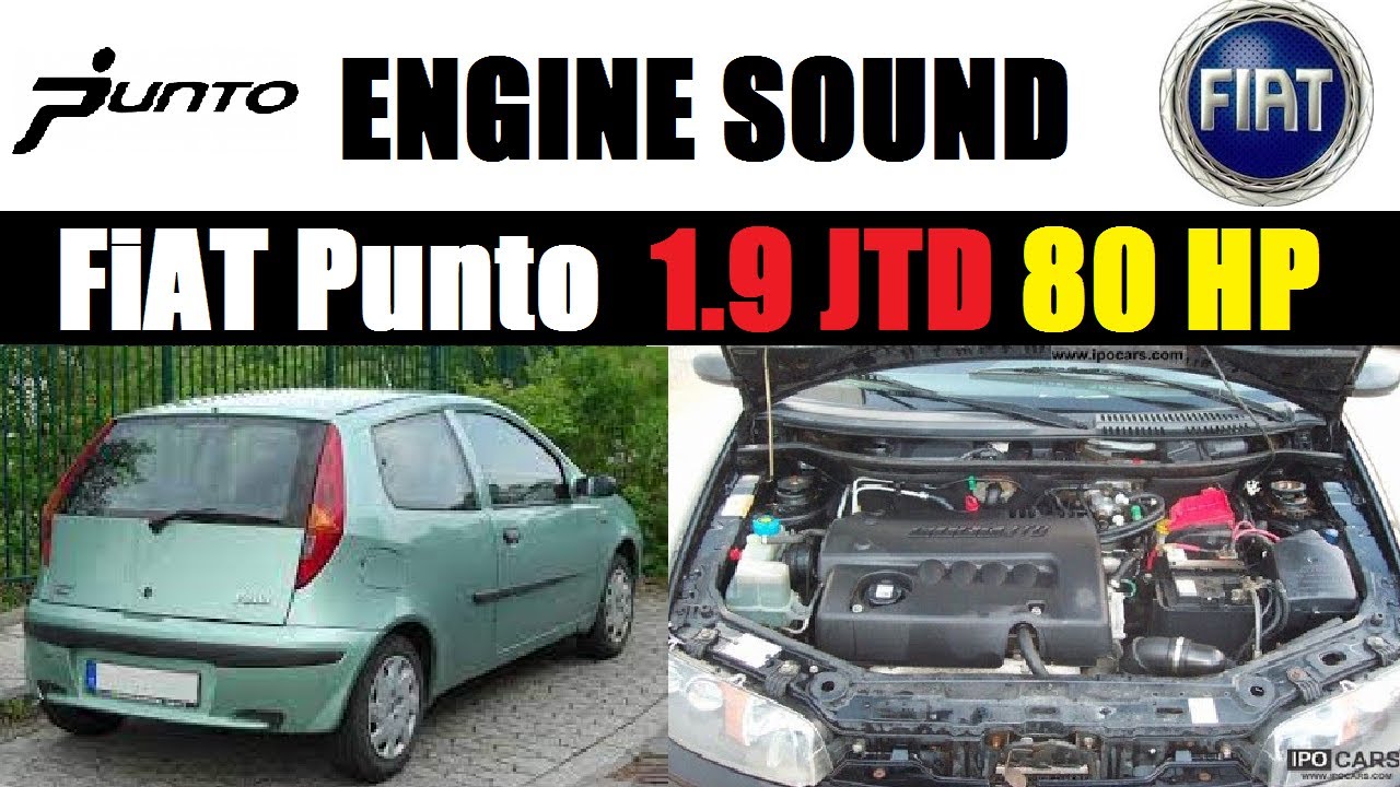 🎶 Fiat Punto II 1.9 JTD 80 HP : Exhaust & Engine sound acceleration - فيات بونتو