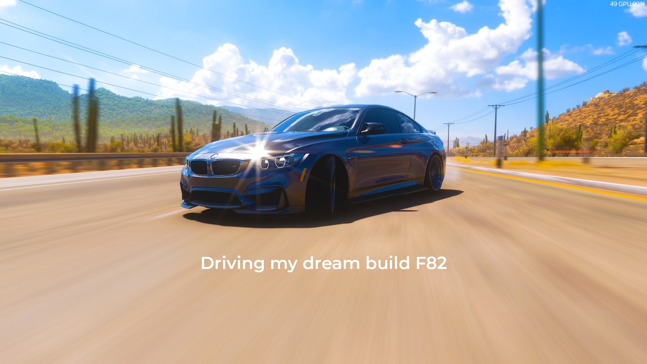 Ripping my dream build F82 M4 in Forza!