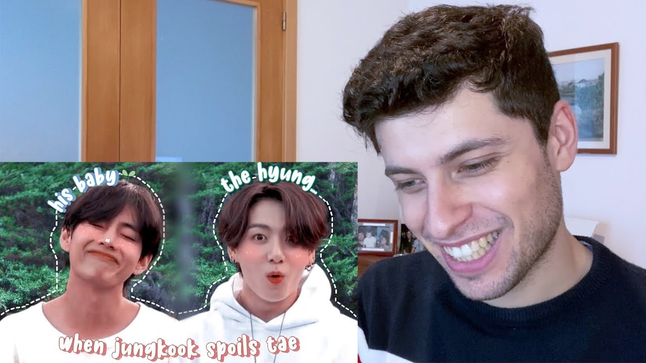 Singer Reacts to Taehyung being Jungkook’s baby for 15 minutes straight (from BTS (방탄소년단)