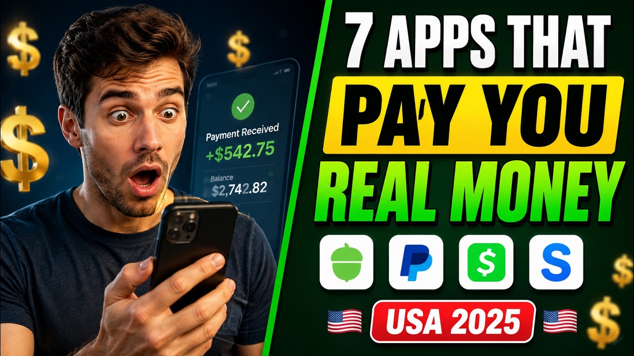 7 Apps That Pay You Real Money in the USA (2025)