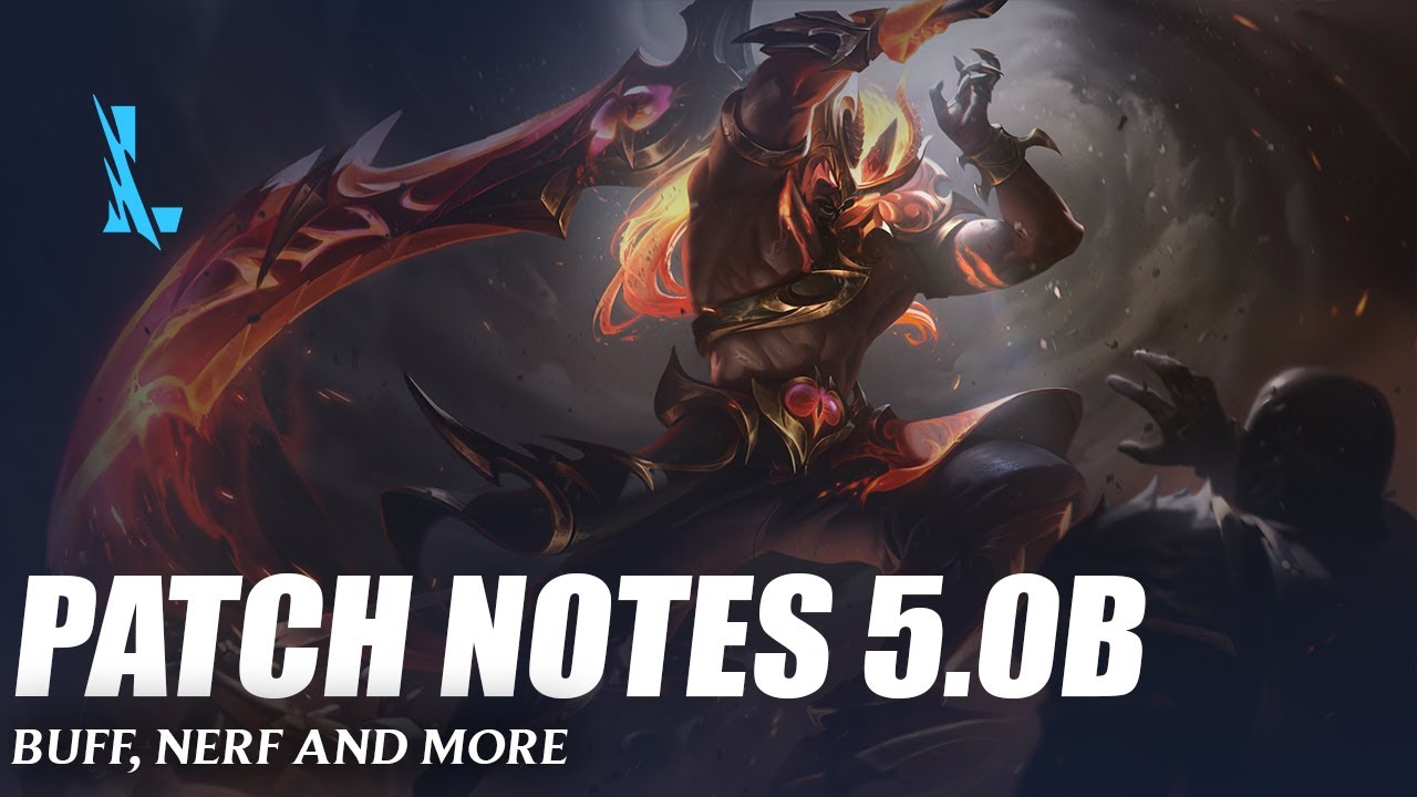 Patch Notes 5.0B - Wild Rift