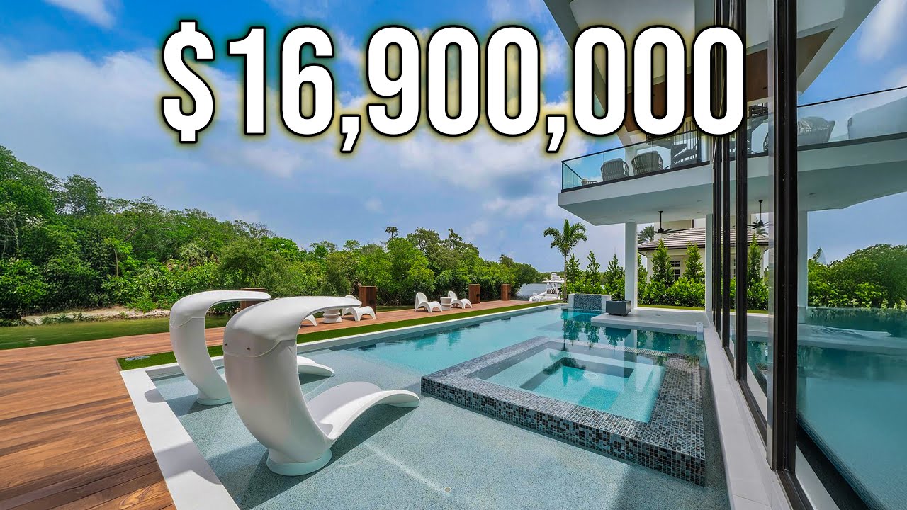 INSIDE a $16,900,000 BOCA MANSION on WITH a PRIVATE VIEW!