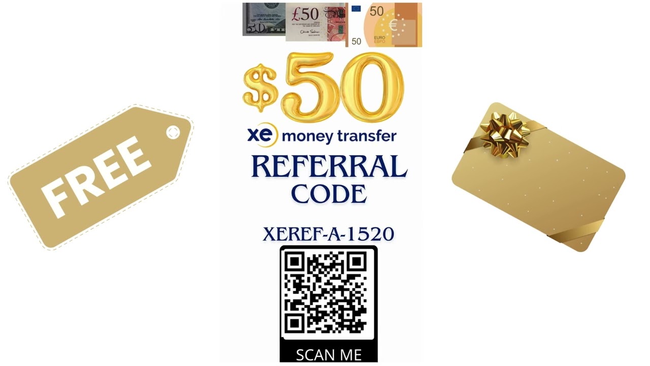 Free 50.00 Money Transfer Voucher! 💸 Secure International Transfers with Xe.com  🎉
