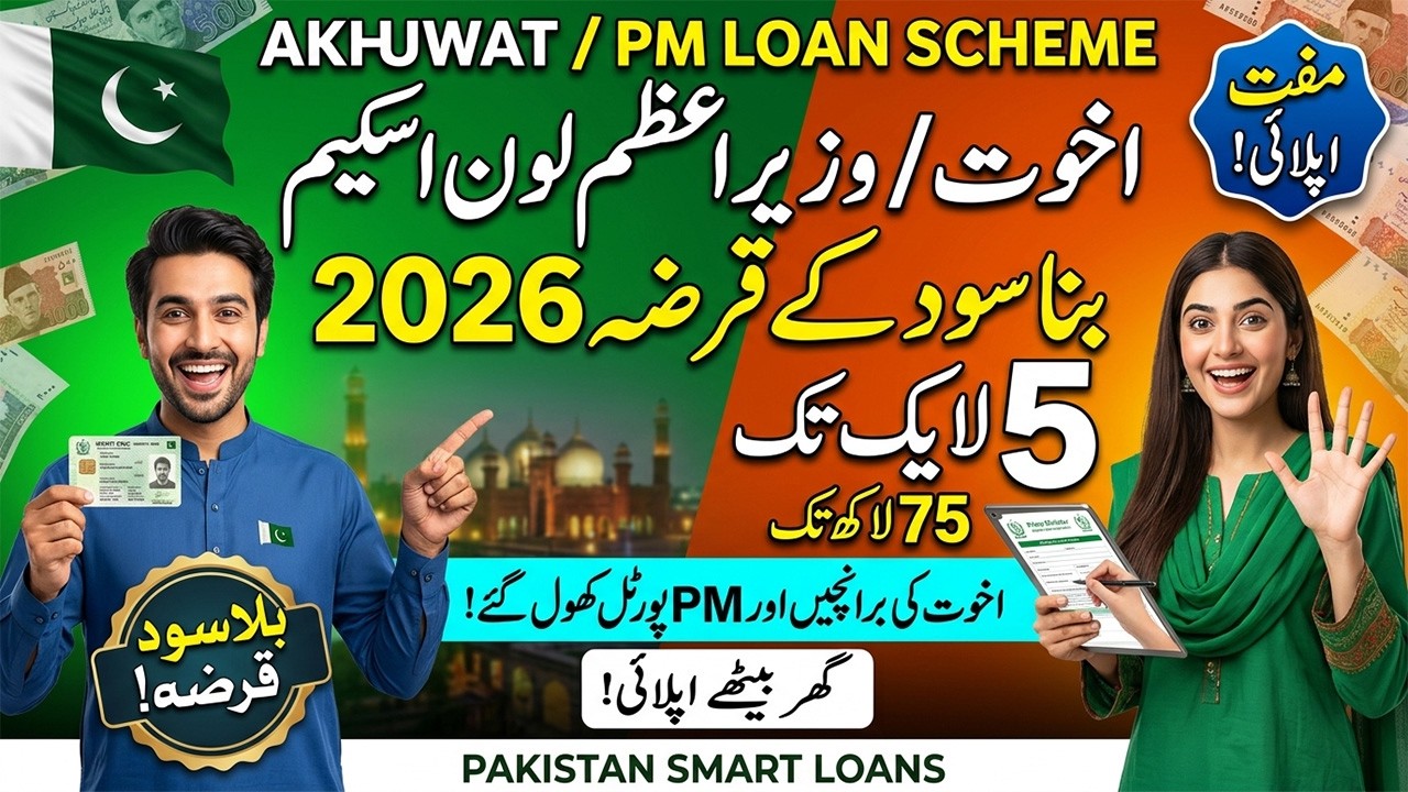Akhuwat Foundation & PM Youth Loan 2026 | How to Get Interest-Free Loans from Home