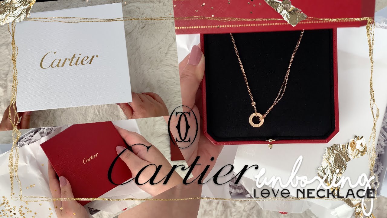 UNBOXING | CARTIER LOVE NECKLACE | PART 1