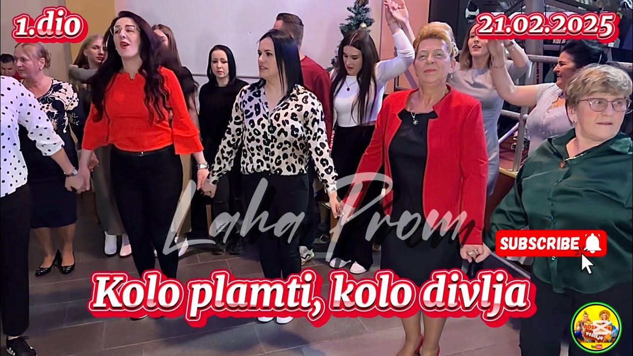 Kolo plamti🔥kolo divlja, atmosfera nikad življa 💃