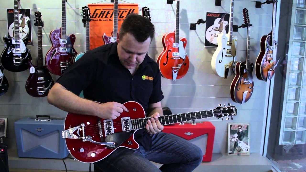 Gretsch G6131T TVP Power Jet Guitar Review and Demo