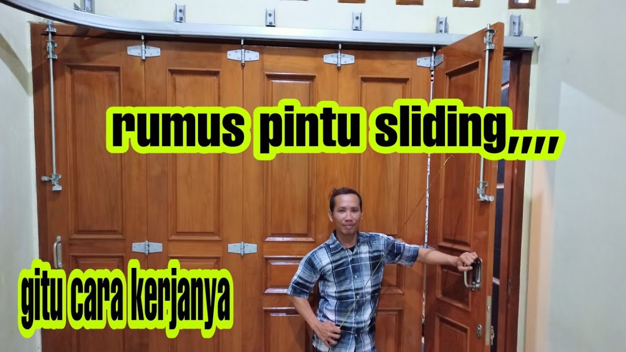 Rumus pintu tikung sliding,,,,ternyata semudah itu