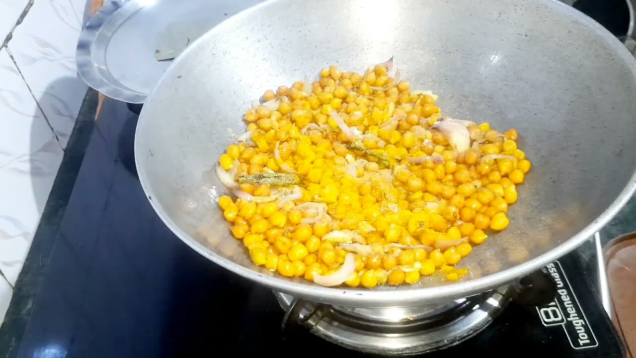 Street style chana fry| simple and easy to make|baar baar khoge |
