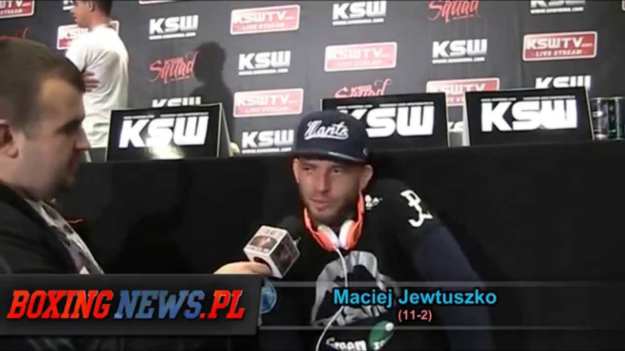 Jewtuszko po KSW28: Nie wykluczam freak fightu z Kułakiem (5.10.14)
