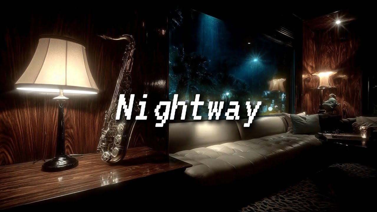 Late Bar Vaporwave Jazz 🍷 – Chill Jazz, Relaxing Night Background Music