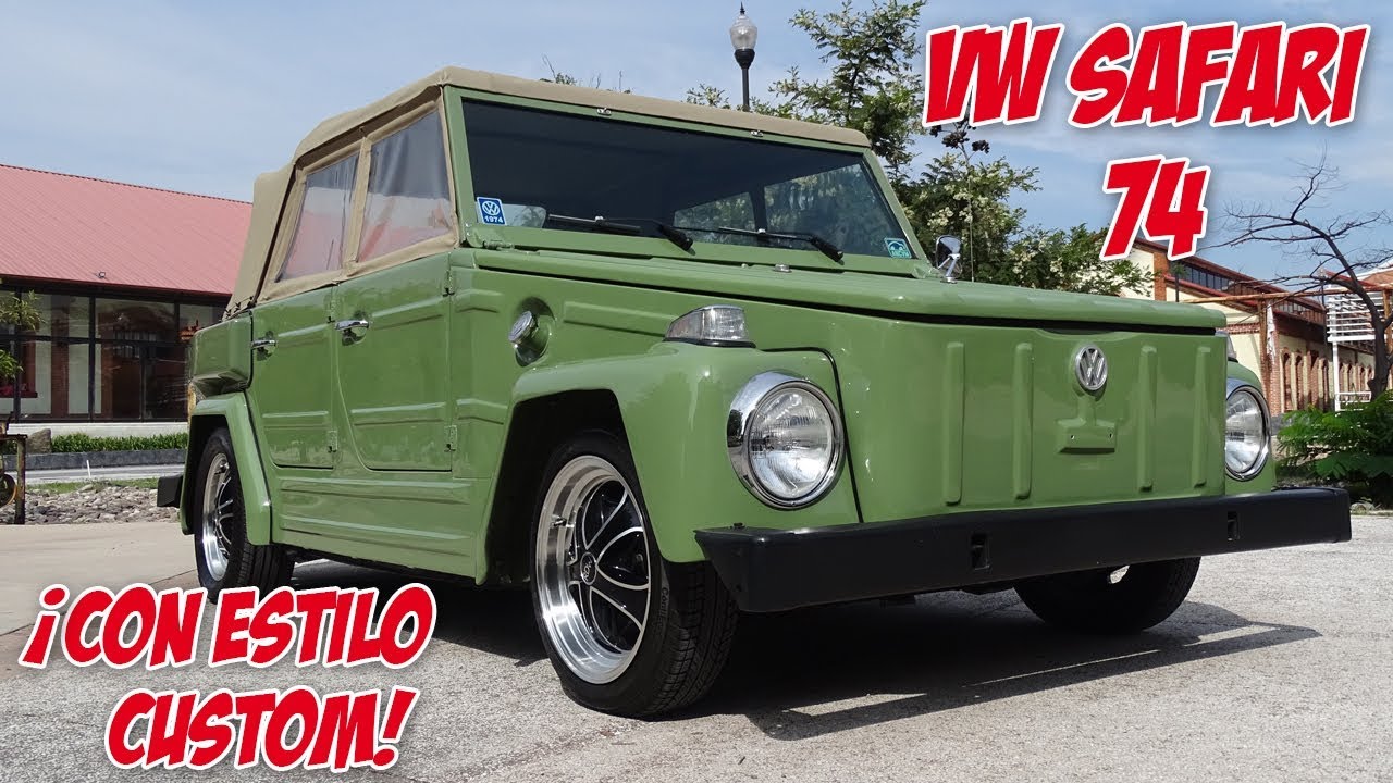 Volkswagen Safari 1974 con estilo custom