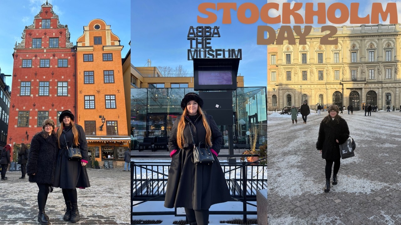 STOCKHOLM VLOG | DAY 2 | ABBA MUSEUM, VASA MUSEUM, OLD TOWN & ROYAL PALACE