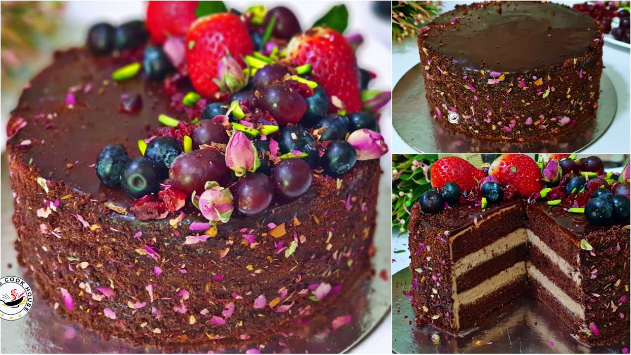 Eggless Chocolate Velvet Cake I Moist chocolate cake, soft chocolate cake easy chocolate cake