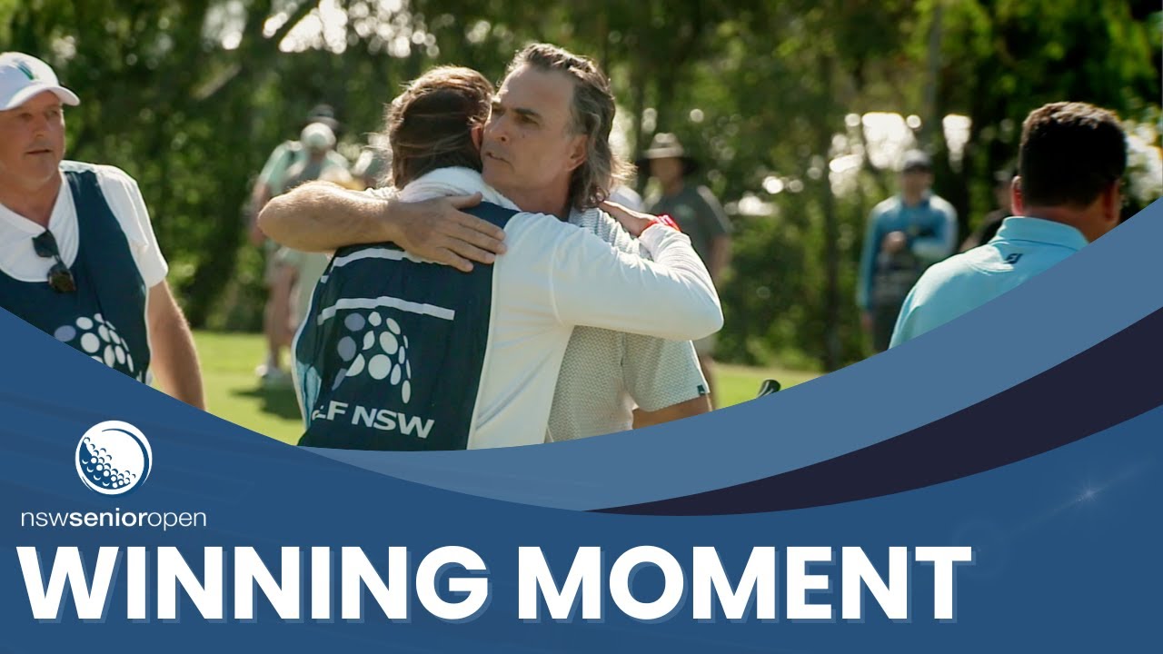 Mat Goggin is the 2025 NSW Senior Open Champion