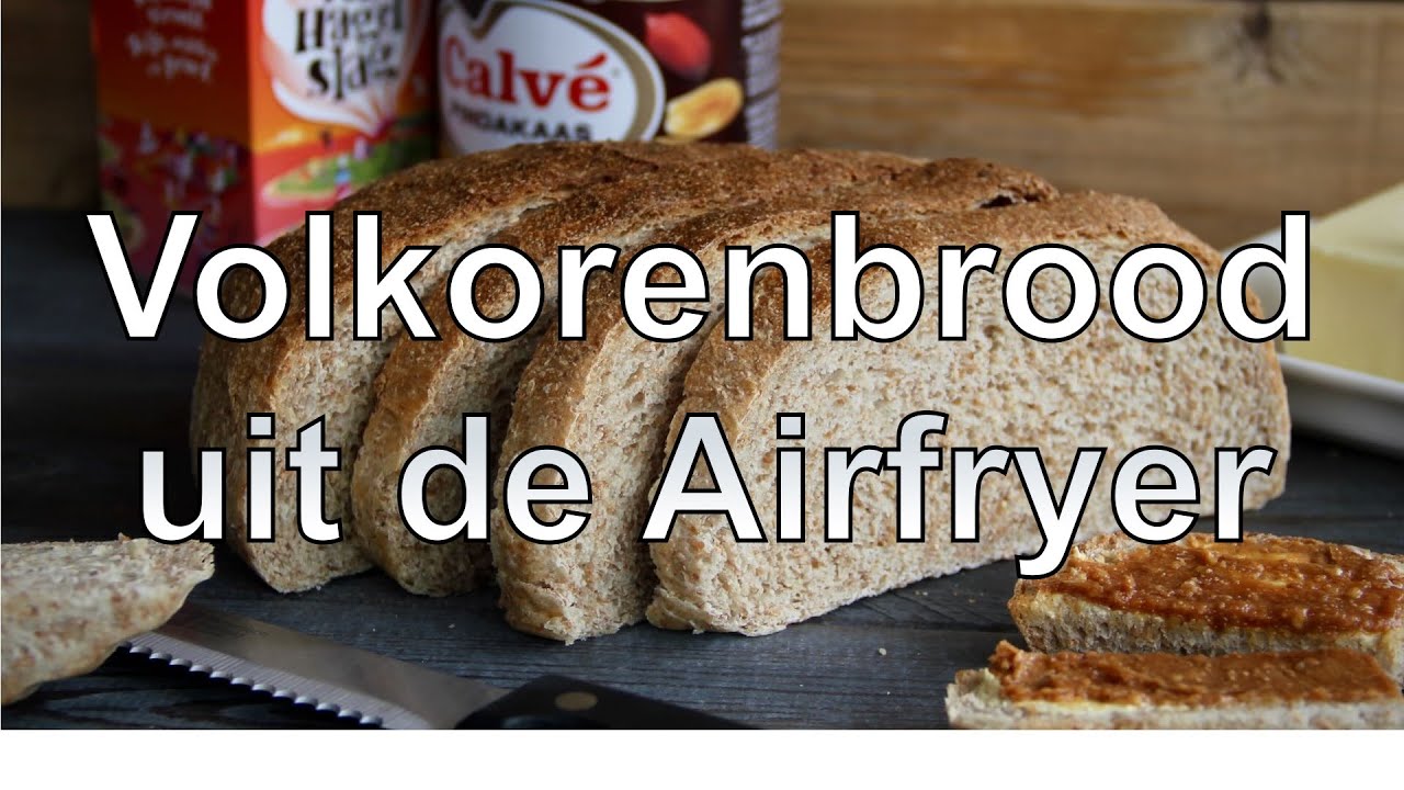 Volkorenbrood uit de Airfryer recept