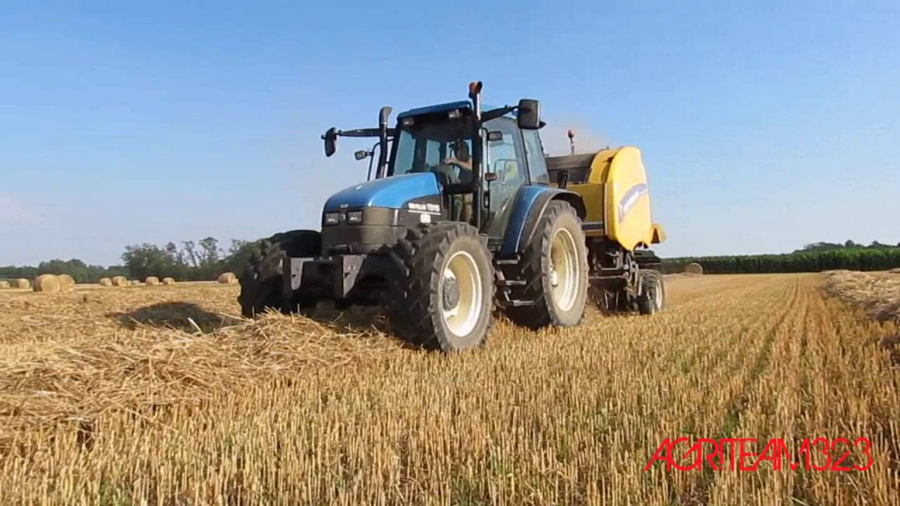 New holland TS115 - New Holland Roll-Belt 180 | Imballatura paglia | Az. Agr. Latè