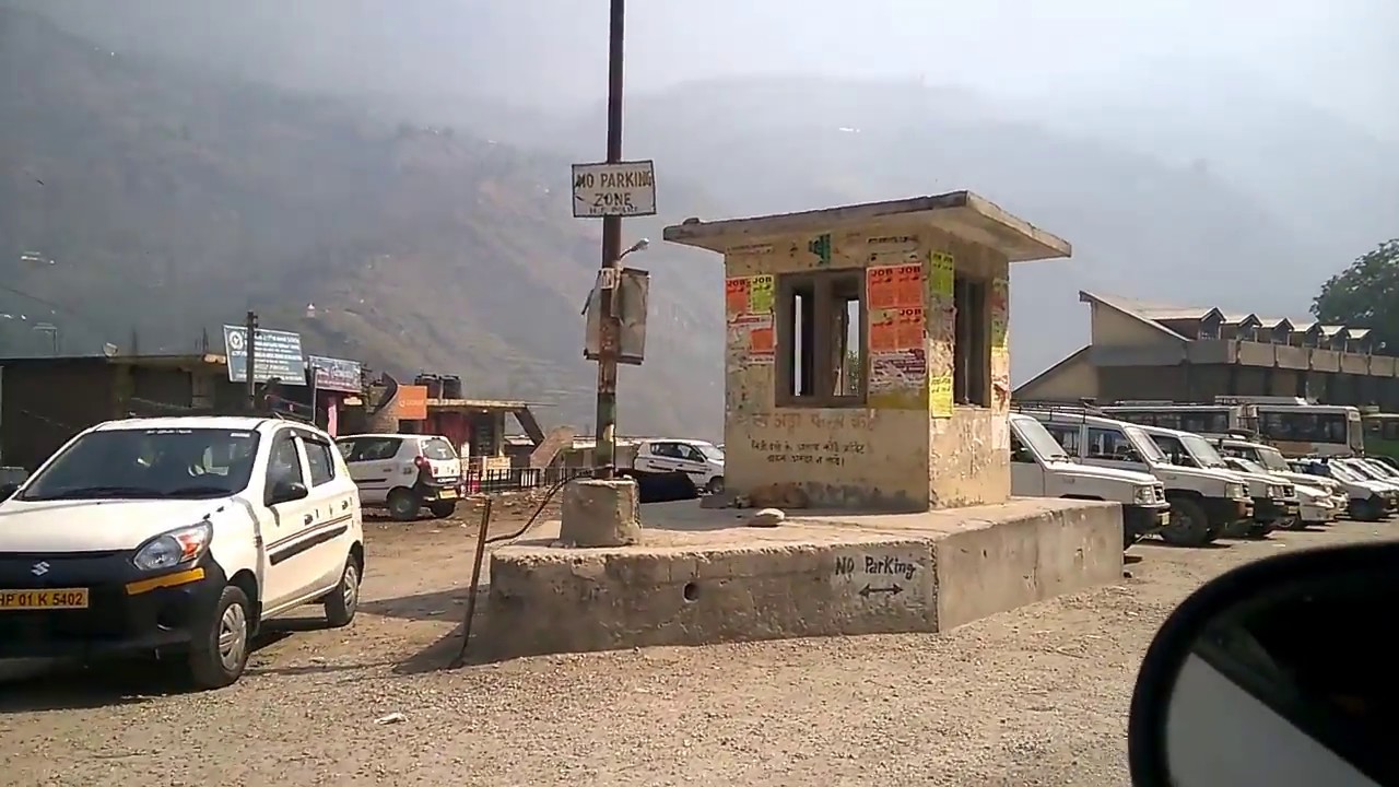 Banjar Market and HRTC Bus Stand - Kullu Valley, Himachal Pradesh