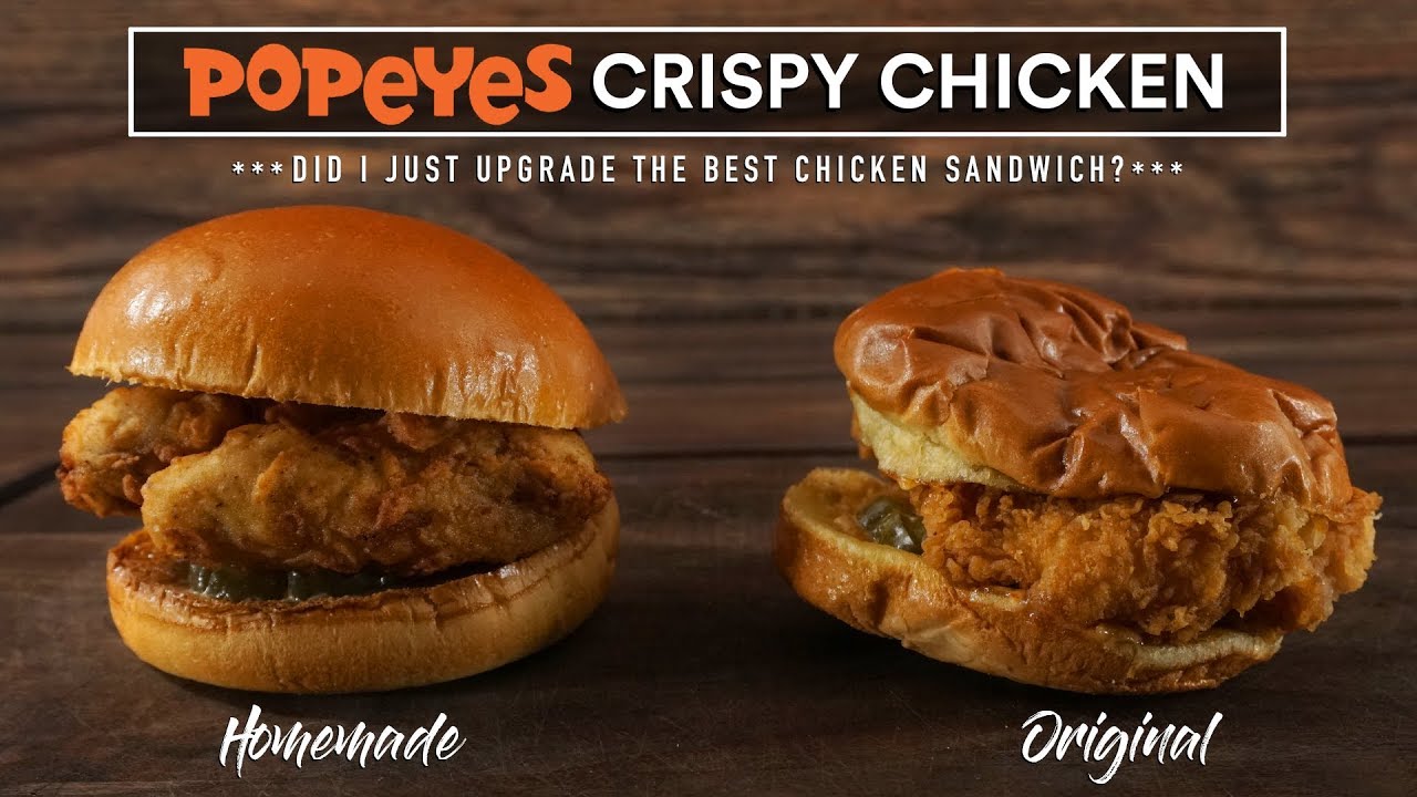 Can Sous Vide Make a BETTER Popeyes Chicken Sandwich?