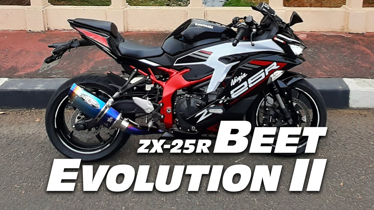 ZX-25R BEET Evolution Type II Street test