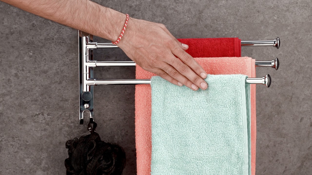 ROSTON exclusive towel holder swing towel rack for bathroom