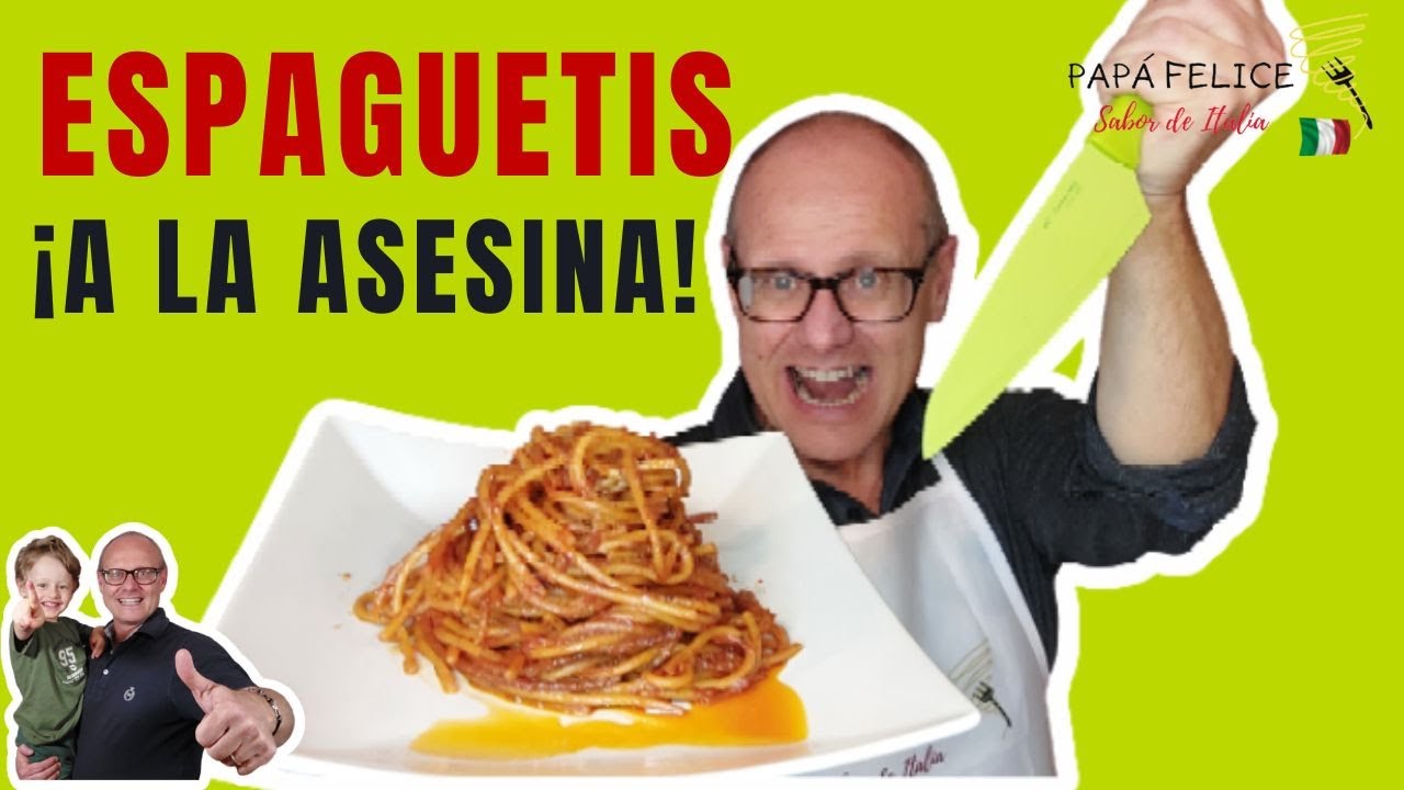 🇮🇹 Espaguetis a la ASESINA y su Historia