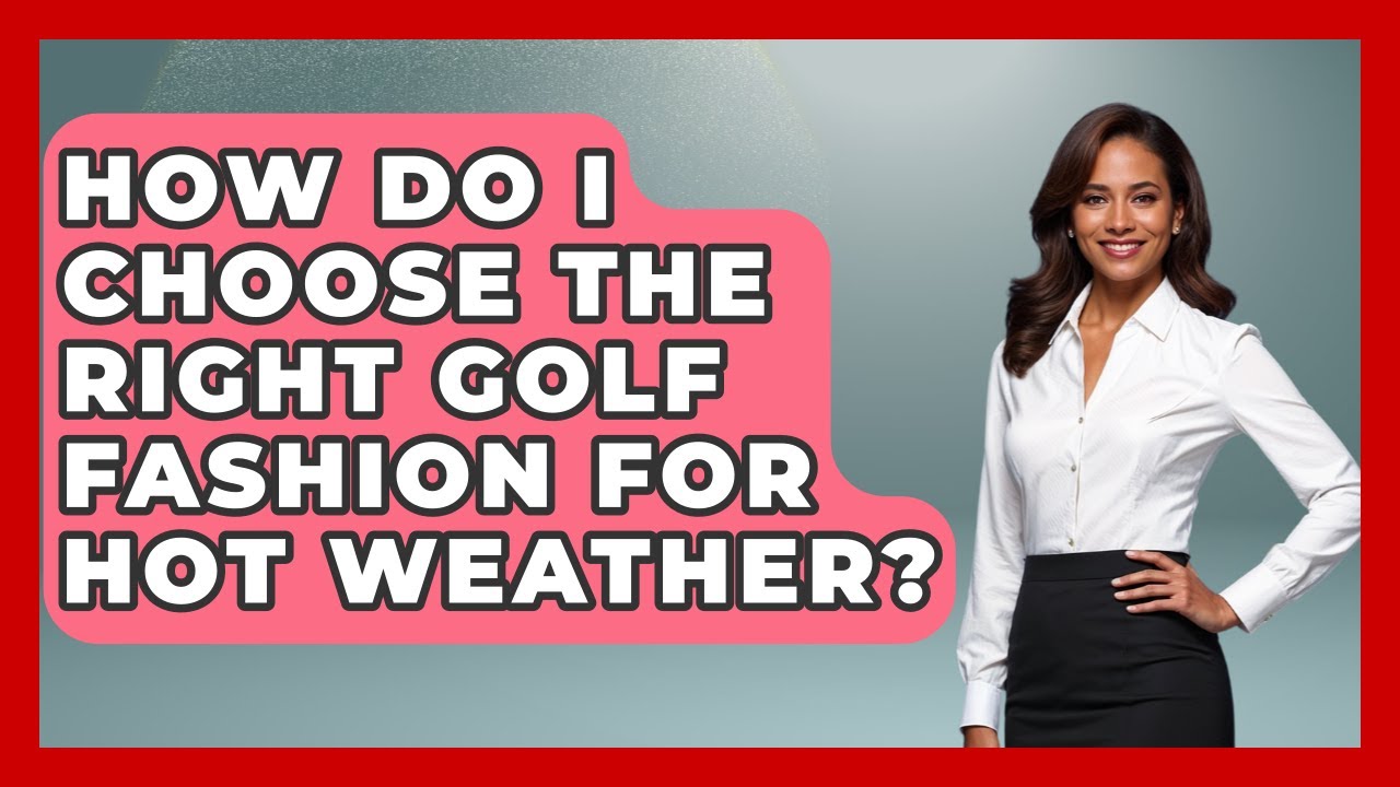 How Do I Choose the Right Golf Fashion for Hot Weather? | Golfing Galz Club News