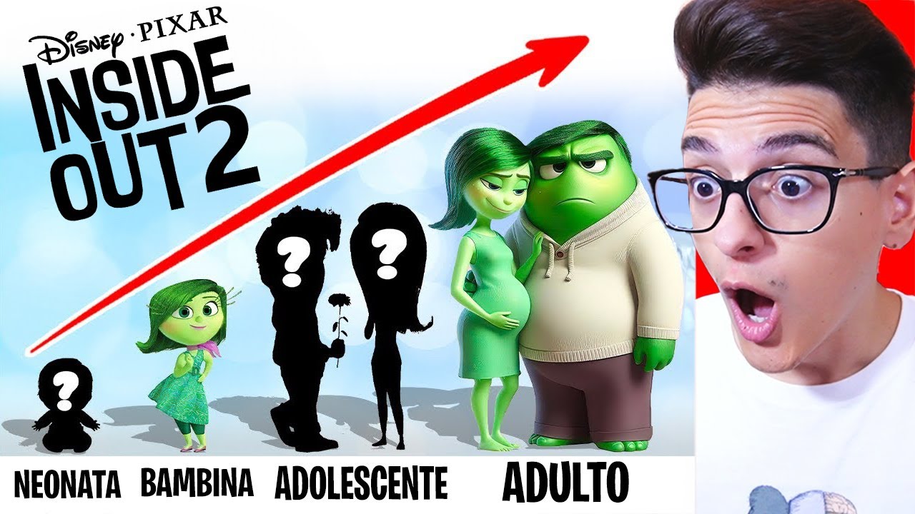 DALLA NASCITA ALLA MORTE DEI PERSONAGGI DI INSIDE OUT 2!! (Growing Up)