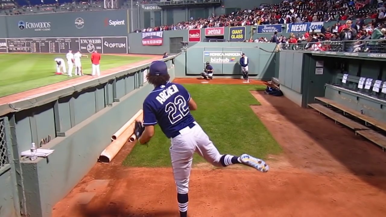 Chris Archer Bullpen- Fenway Park September 21, 2015. WWW.BULLPENVIDEOS.COM