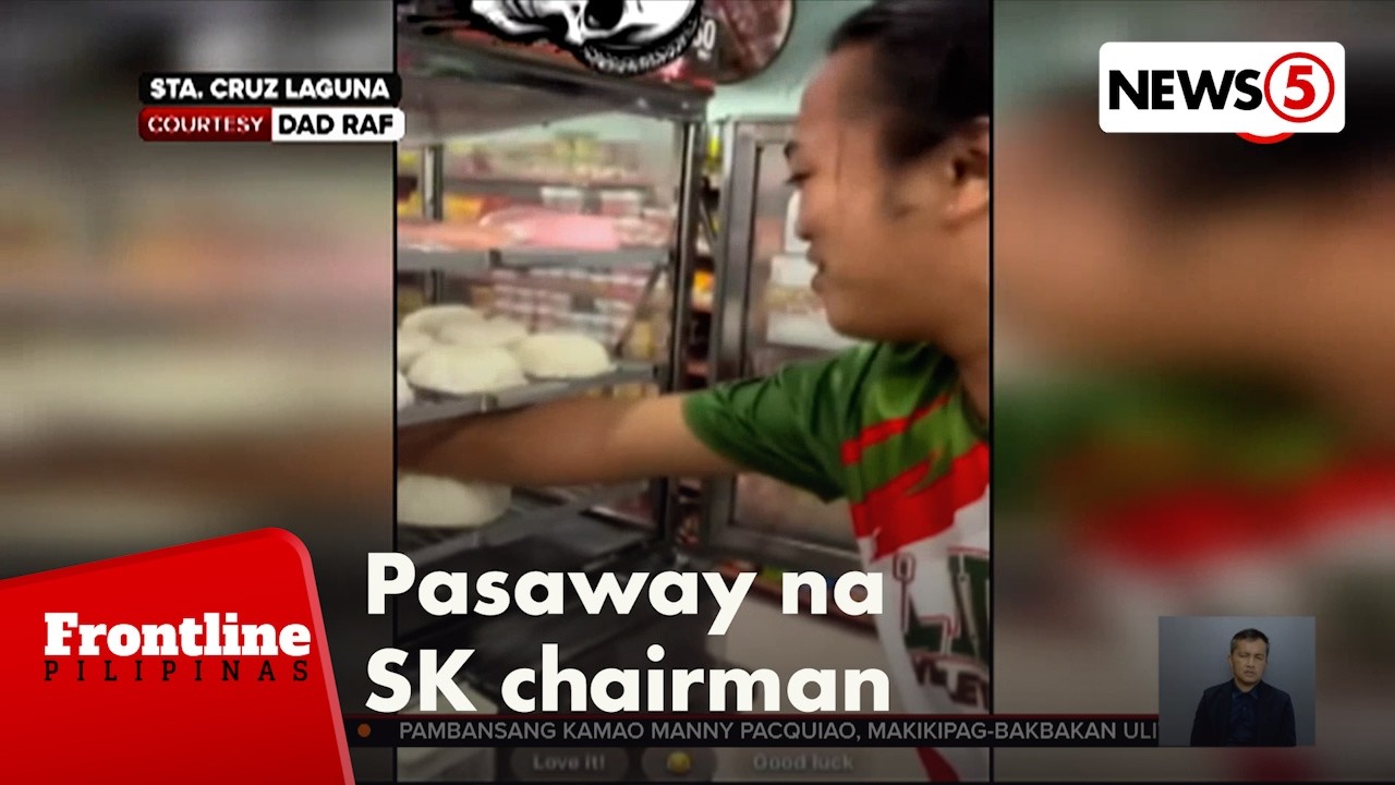SK chairman, viral matapos hawakan ang siopao at hotdog sa isang convenience store