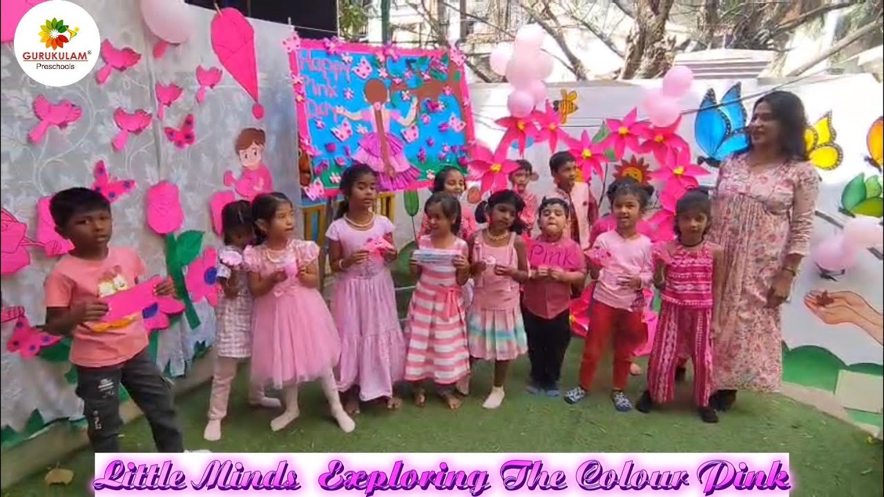 GURUKULAM_KORAMANGALA_PINK DAY_Enroll your kids today - #BestPreschool || #gurukulam