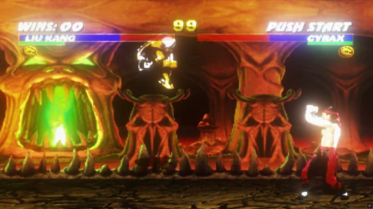 Mortal Kombat 3 Liu Kang Blade No Commentary