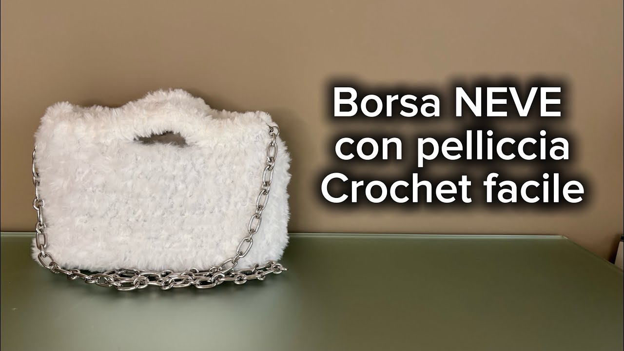 Borsa NEVE una coccola firmata @FILATITRESFEREMERCERIA 