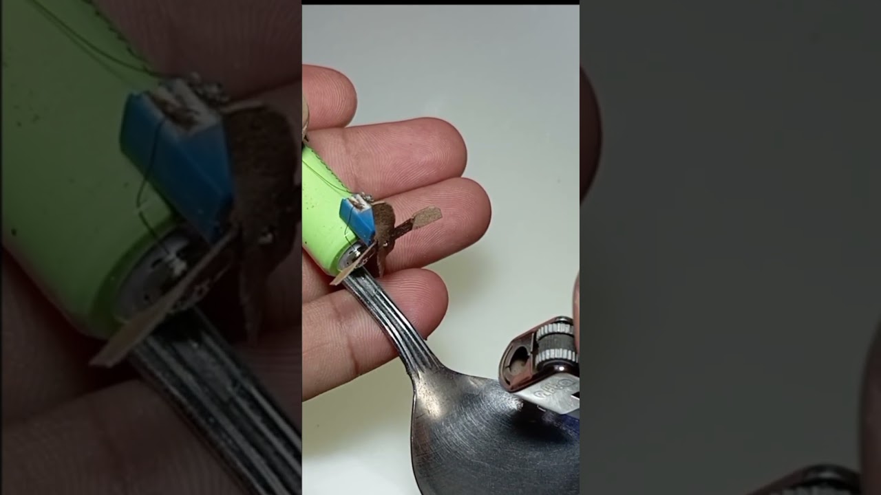 DIY cooling spoon 