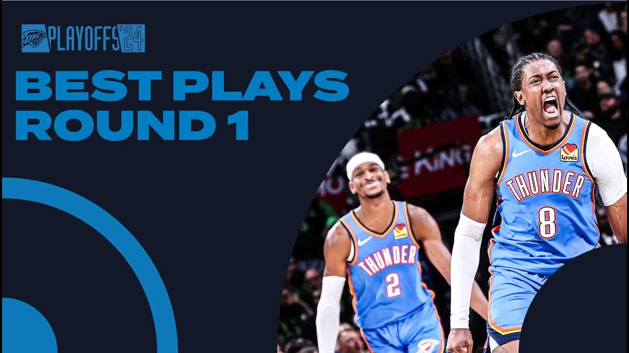 Best OKC Thunder Plays From Round 1 vs New Orleans Pelicans | 2024 NBA Playoffs