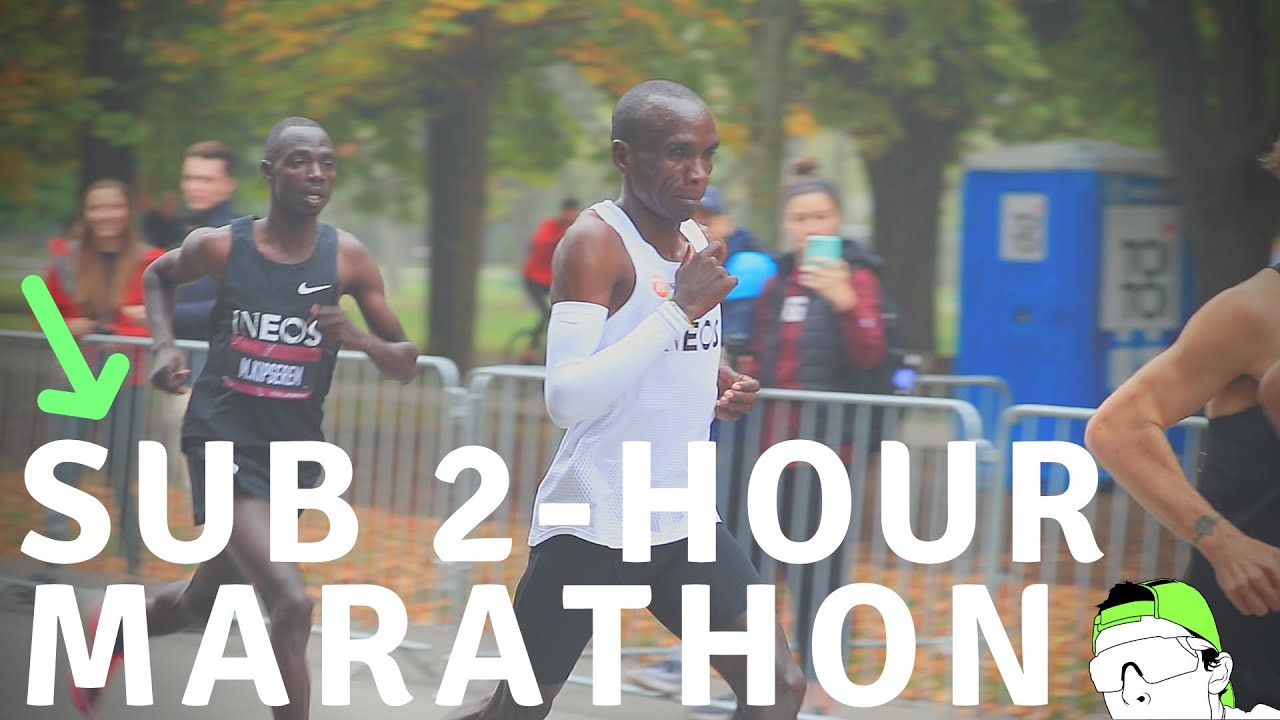 ELIUD KIPCHOGE BREAKS TWO-HOURS IN THE MARATHON! INEOS 1:59 CHALLENGE!