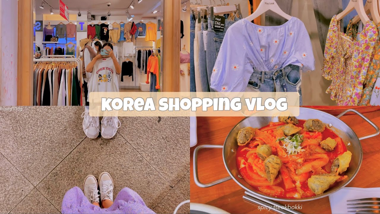 KOREA VLOG 🇰🇷 | Shopping 🛍 Eating & Exploring