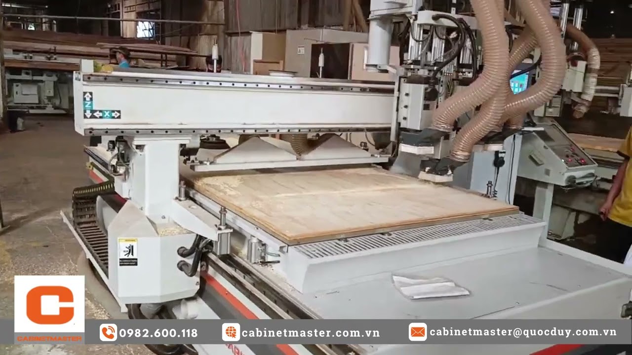 CABINETMASTER CNC Cutting Plywood 4 Heads PRO 4AP