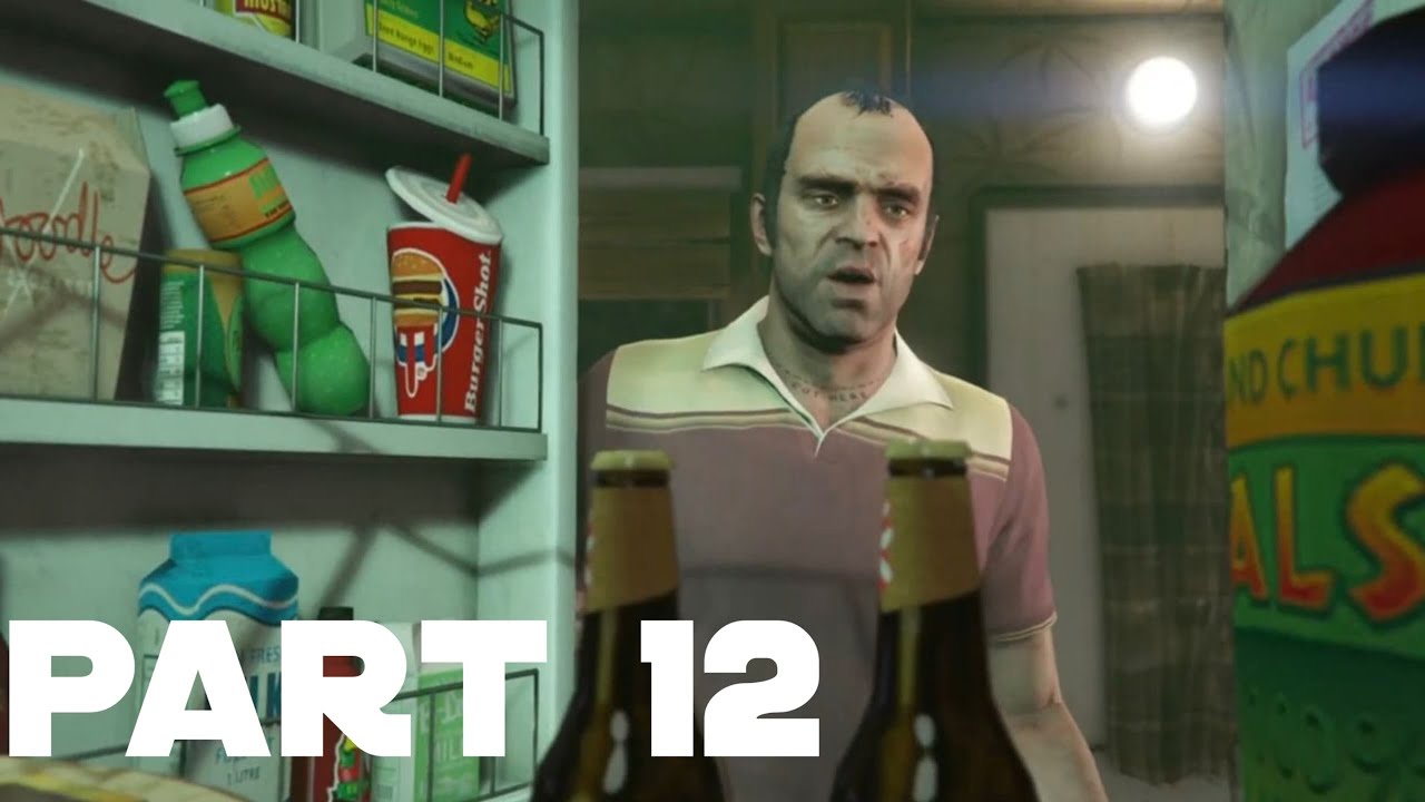 Ps4 Grand Theft Auto V (Full No Commentary Playthrough) #12 - Beer Time