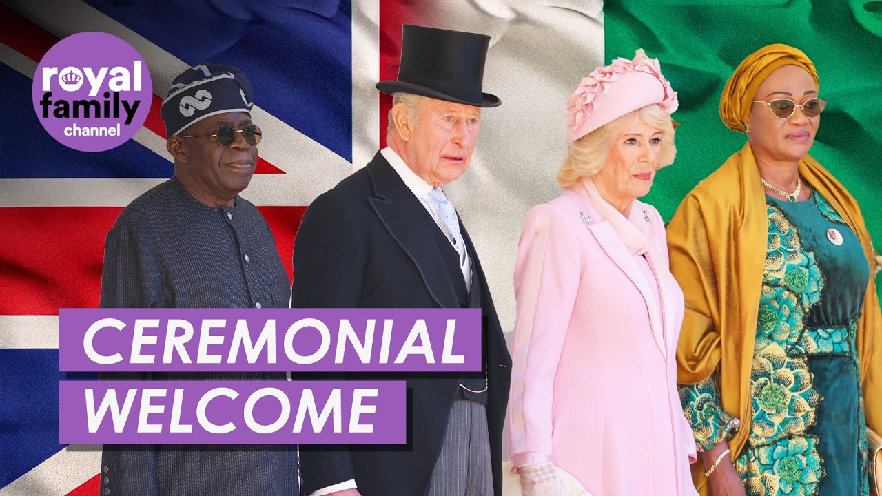 The King and Queen welcome the President & First Lady | Nigerian State Visit